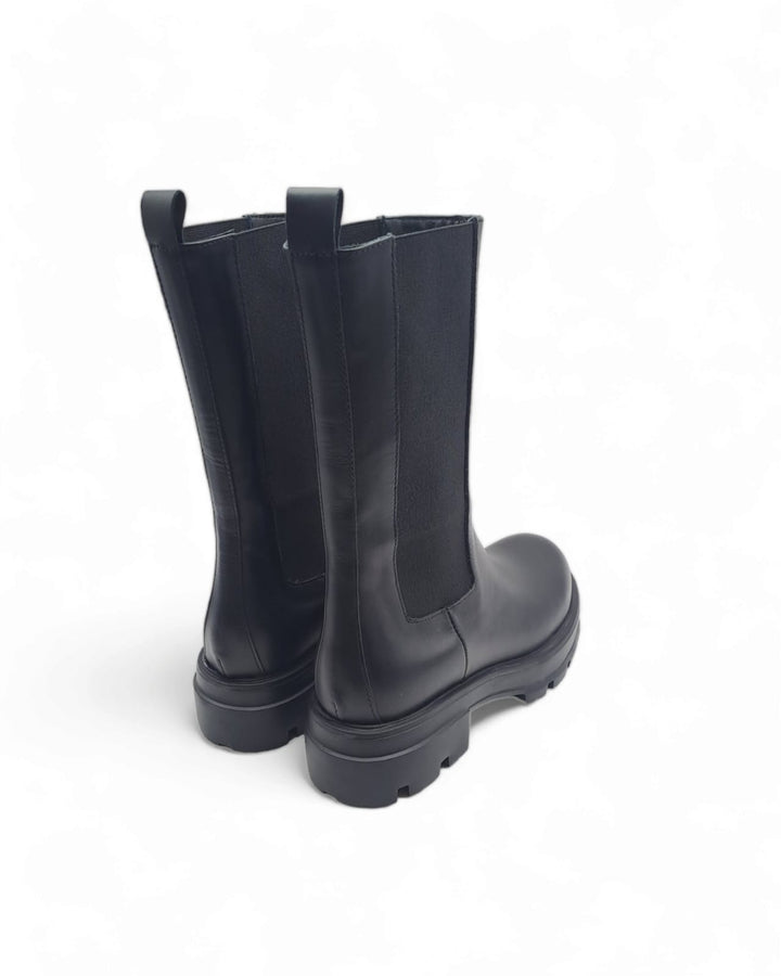 Combat Boots Vitello Nero