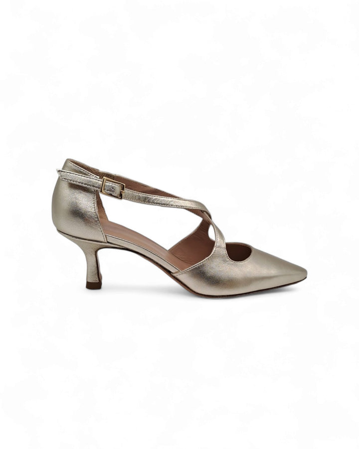 Slingback  Sophia  Laminato Platino