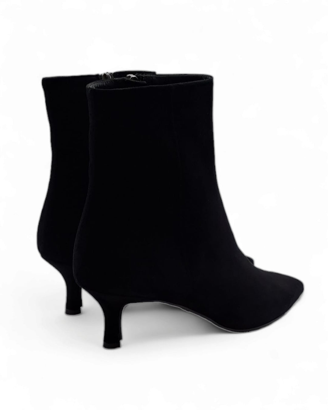 Ilenia Black Suede Ankle Boot