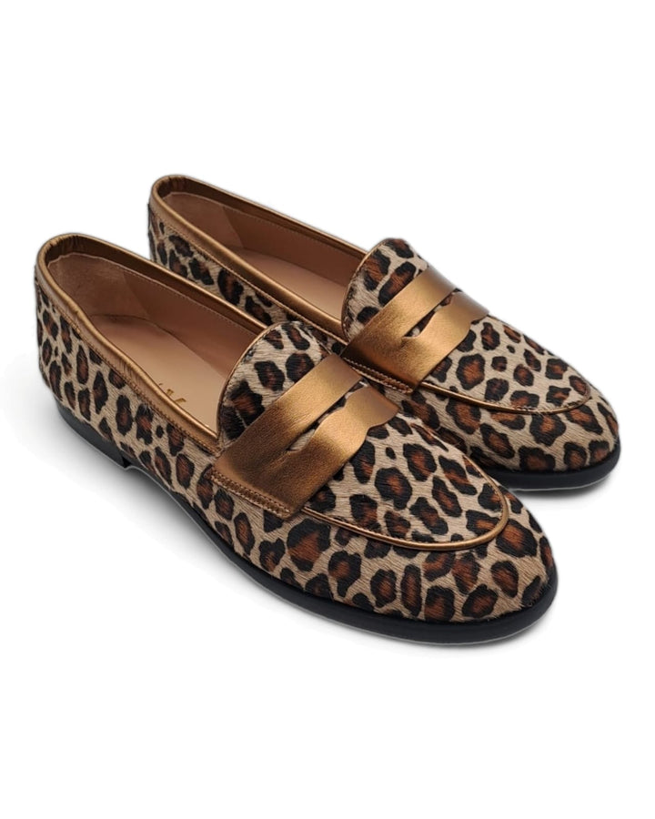 Manal Moccasin Cavallino Lince / Bronze Bendina