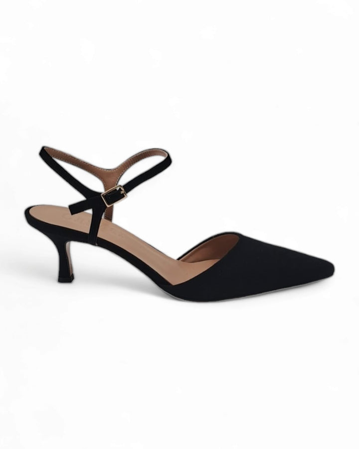 Slingback T5.5 Black Suede