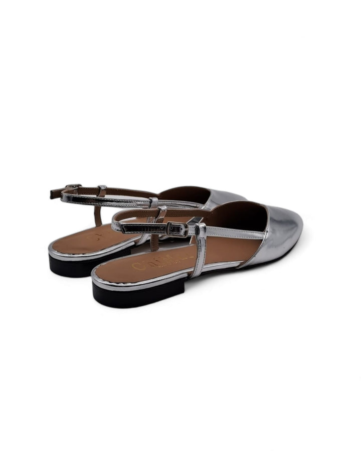 Slingback ChiMar Specchio Argento