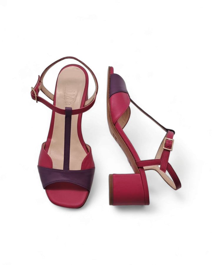 KiKi Nappa Cyclamen Sandal