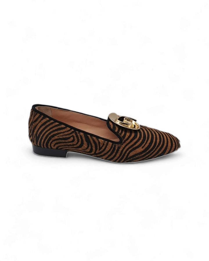 Slipper Fiore Zebrino Tigre