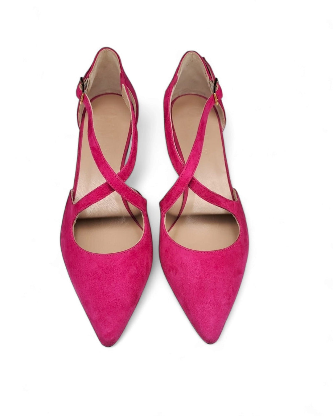 Slingback Sophia Fuchsia Suede