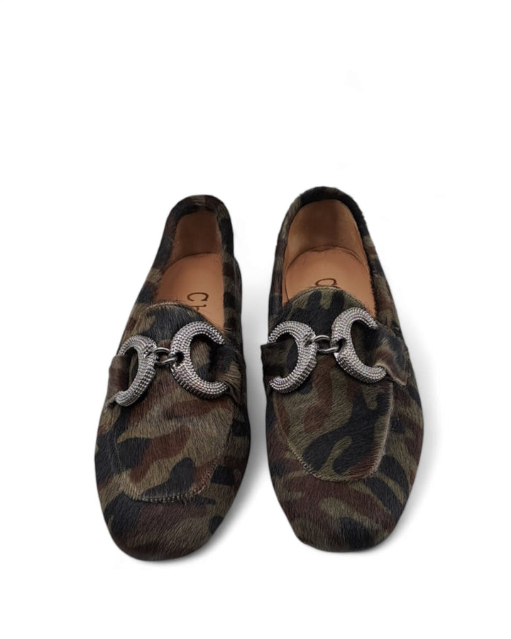 Mocassino Cavallino Camouflage