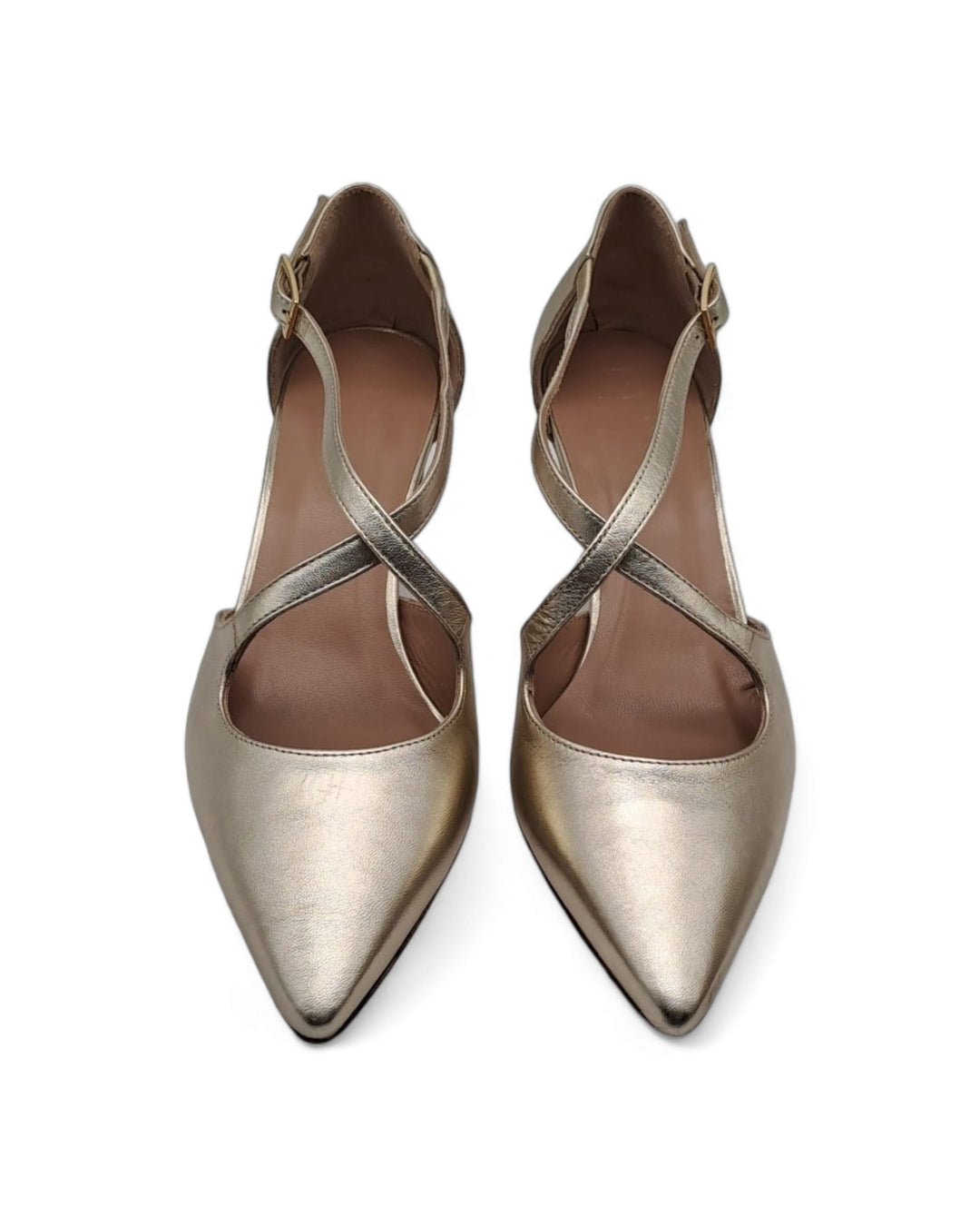 Slingback  Sophia  Laminato Platino