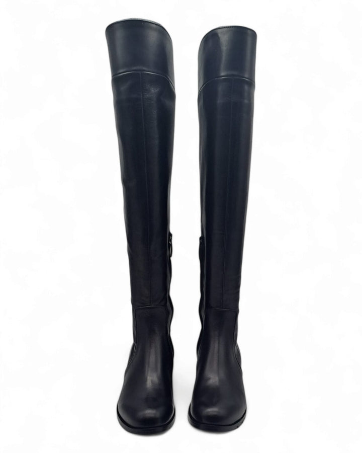 Martina Black Calf Boots