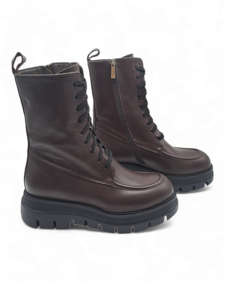 Boots con lacci Vitello TDM