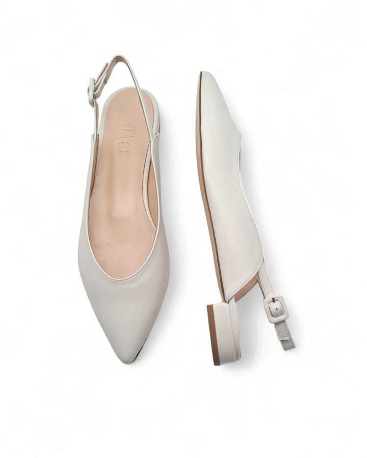 Slingback Eris Nappa Nude