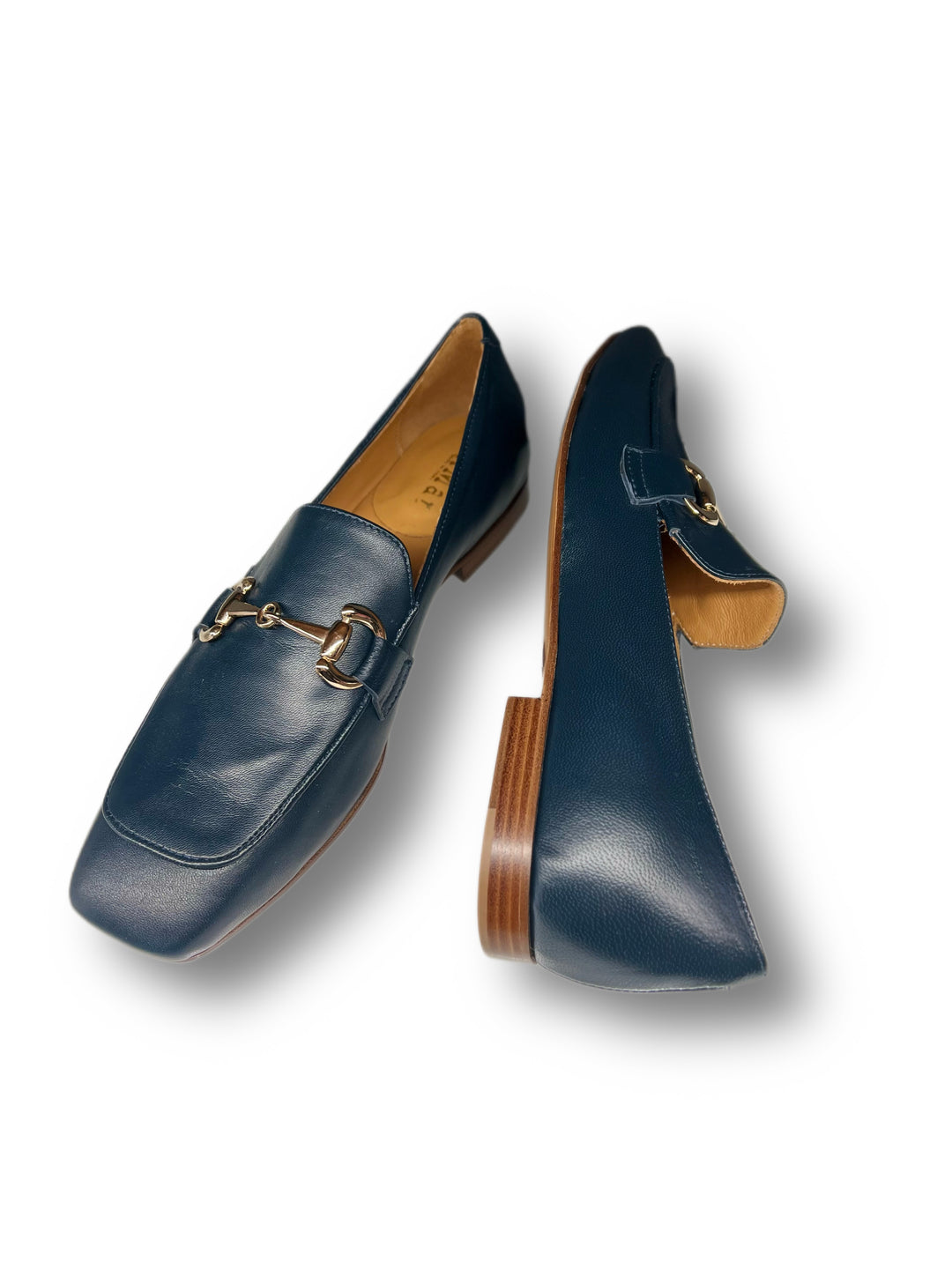 Mocassino Nappa Blu P.Q