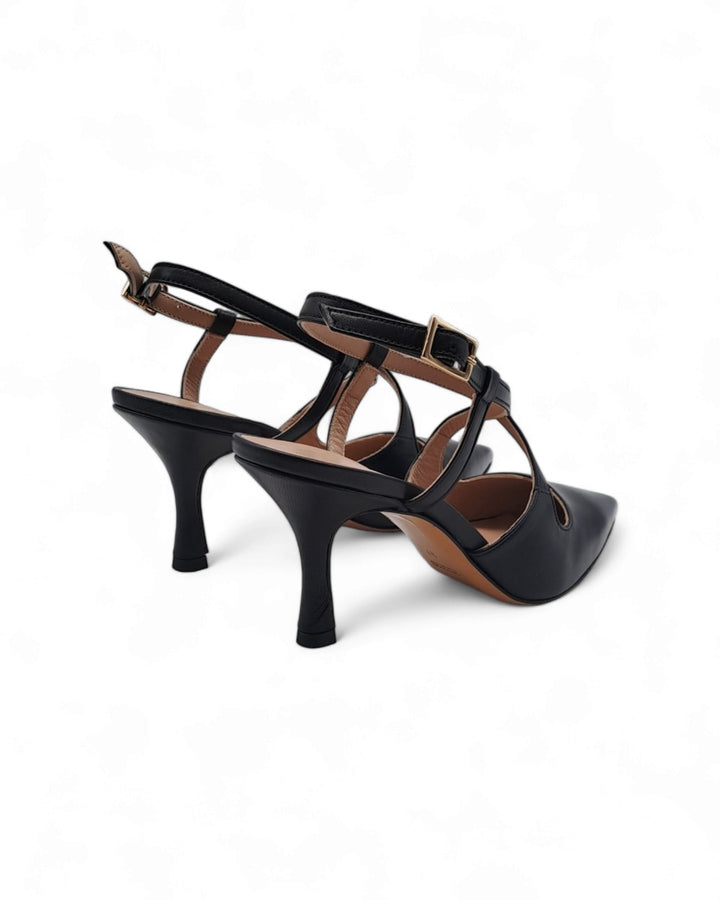 Claudia Nappa Black Slingback