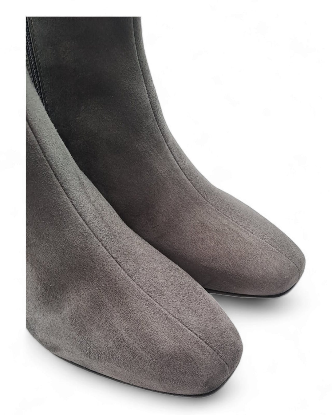 Silvana Ankle Boot in Gray Suede