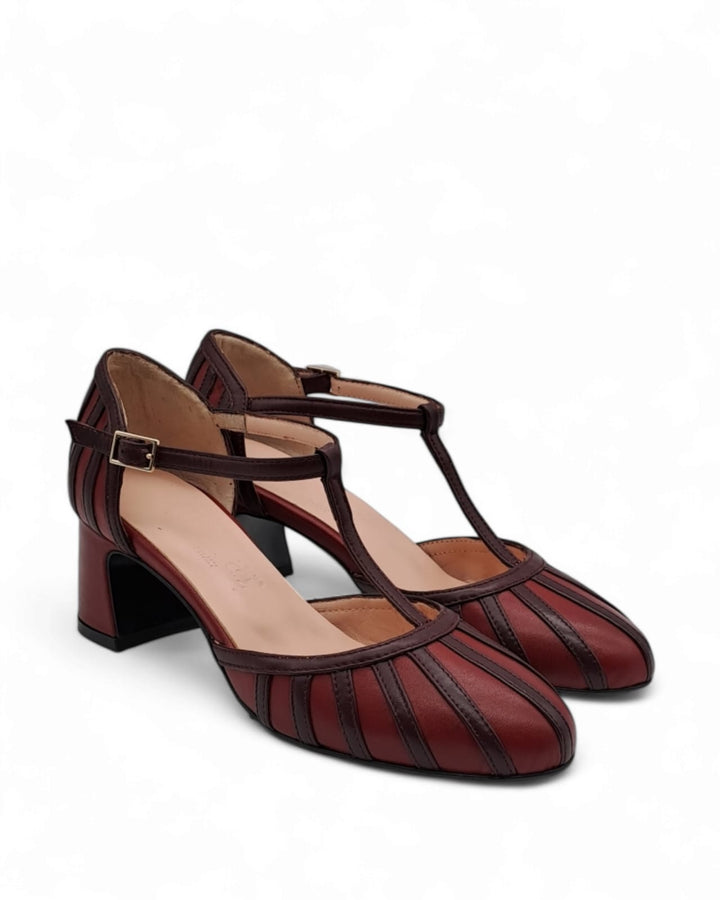 Décolleté Tango T. 5 cm  Nappa Bordeaux