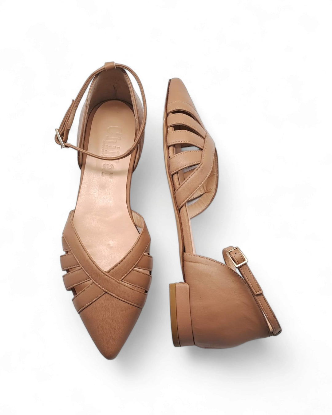 Slingback  Santen Nappa Dune