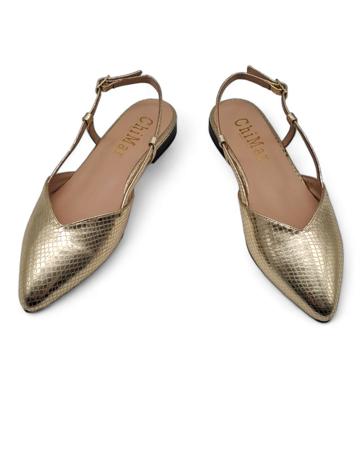 Slingback ChiMar Stampa/Platino