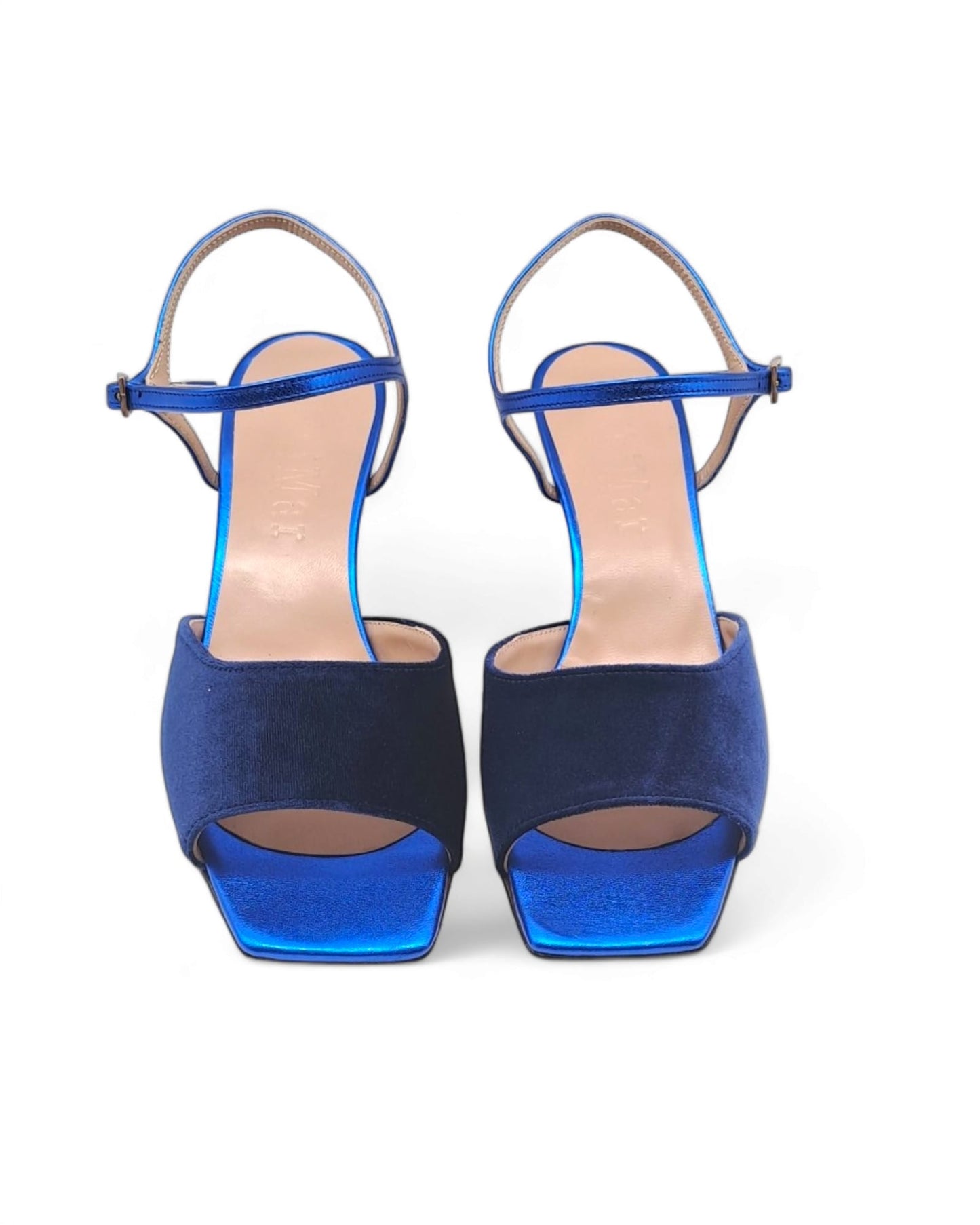 Sandalo Cloe  T. 5,5  Velluto Blu