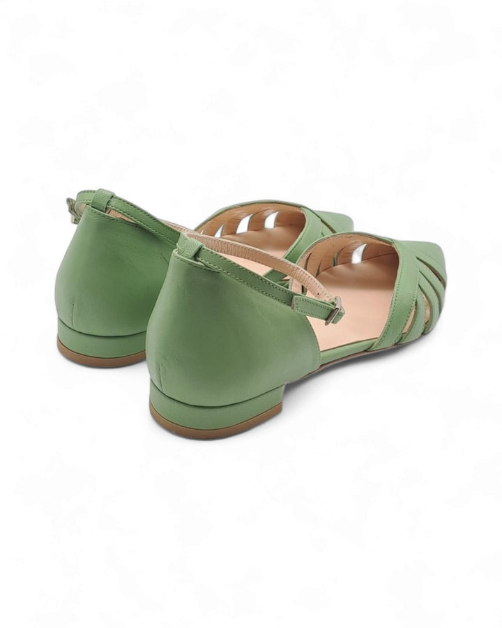 Slingback  Santen Nappa Menta