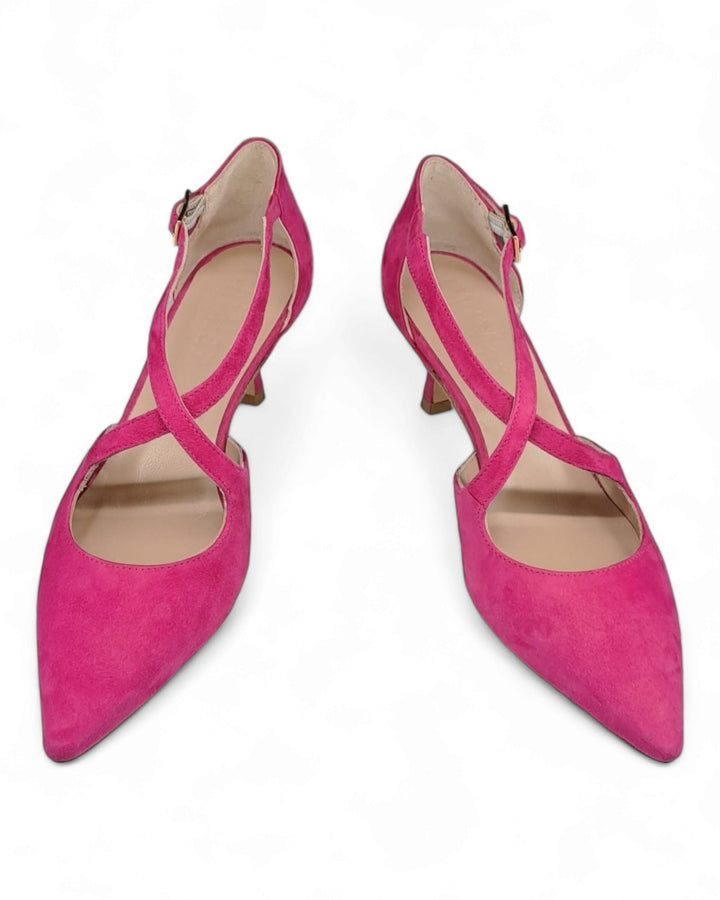 Slingback  Sophia  Camoscio Fucsia