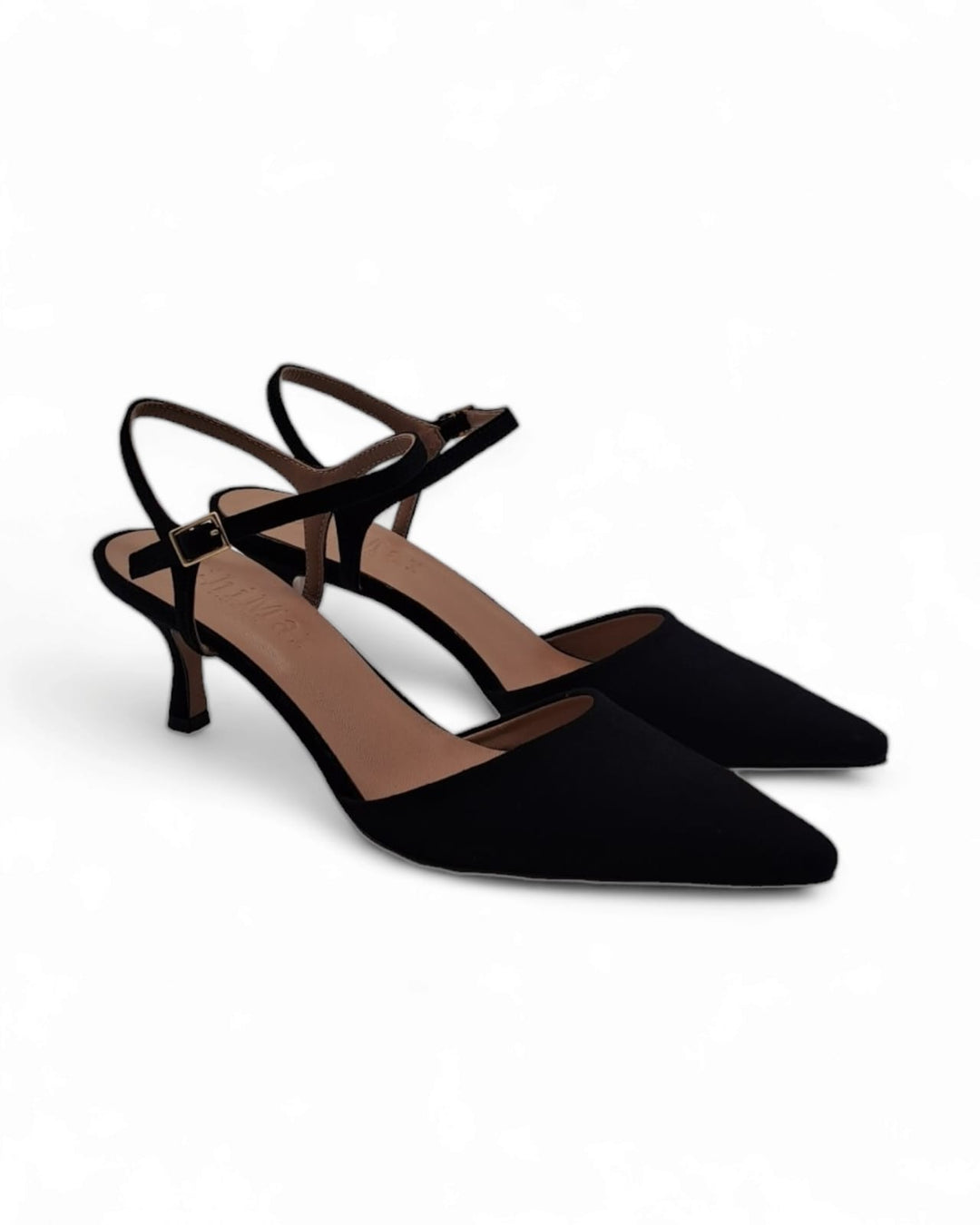 Slingback T5.5 Black Suede