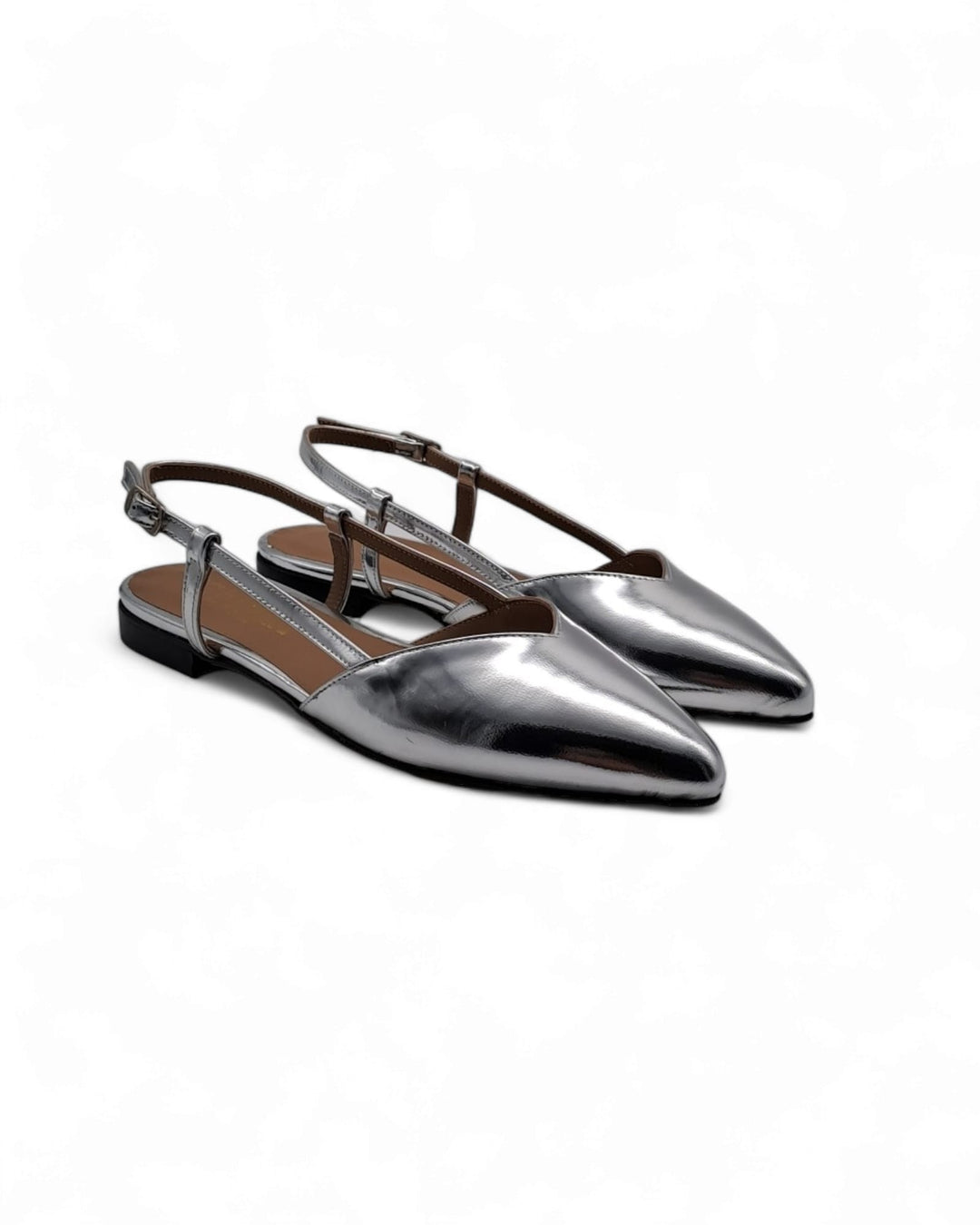 Slingback ChiMar Specchio Argento