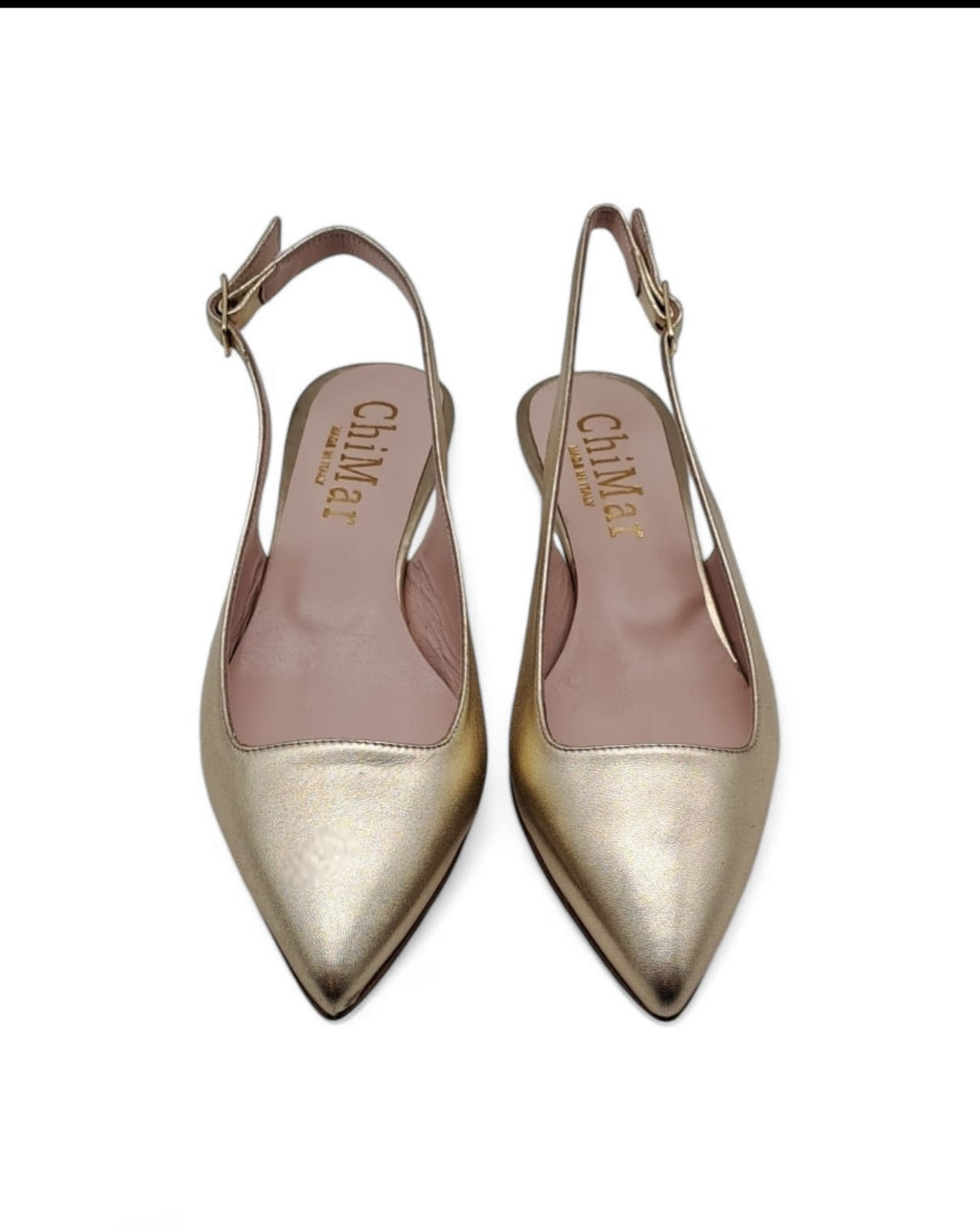 ChiMar Rafia Slingback Beige/Black