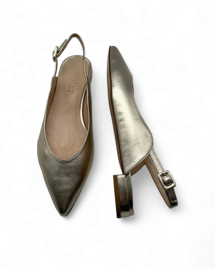 Slingback  Eris Laminato Platino