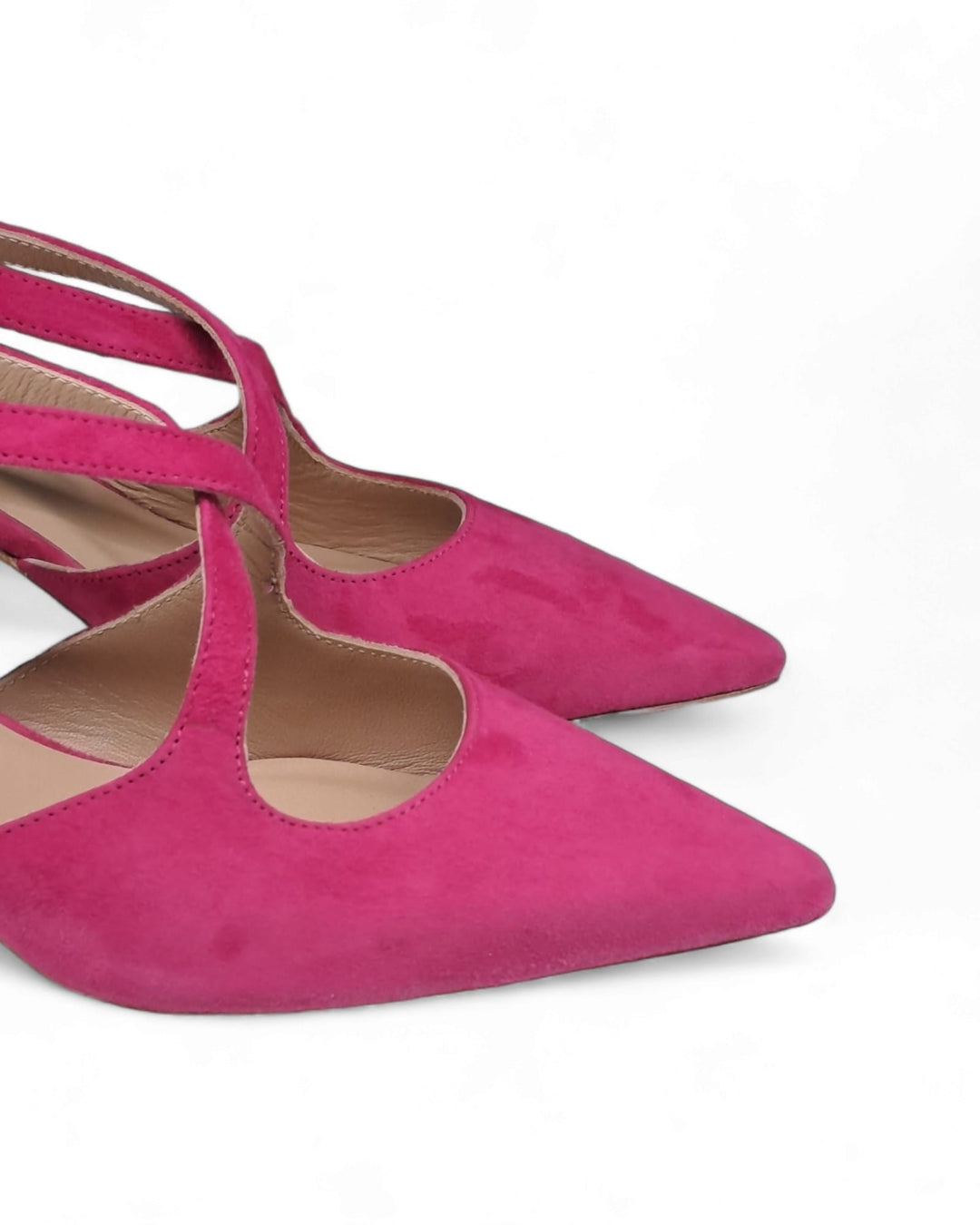 Slingback Sophia Fuchsia Suede