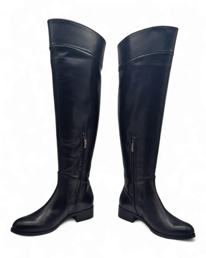 Martina Black Calf Boots