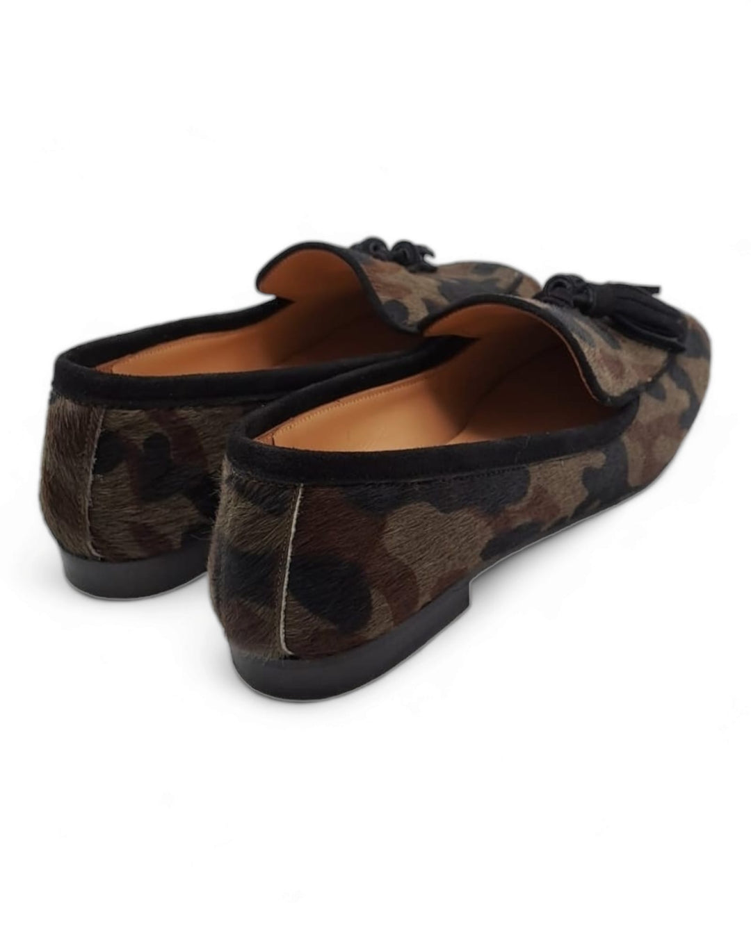 Mocassino Cavallino Camouflage/Nero