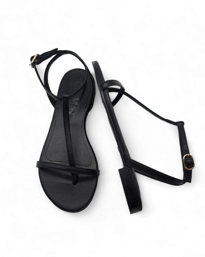 Sissi Cream Nappa Sandal