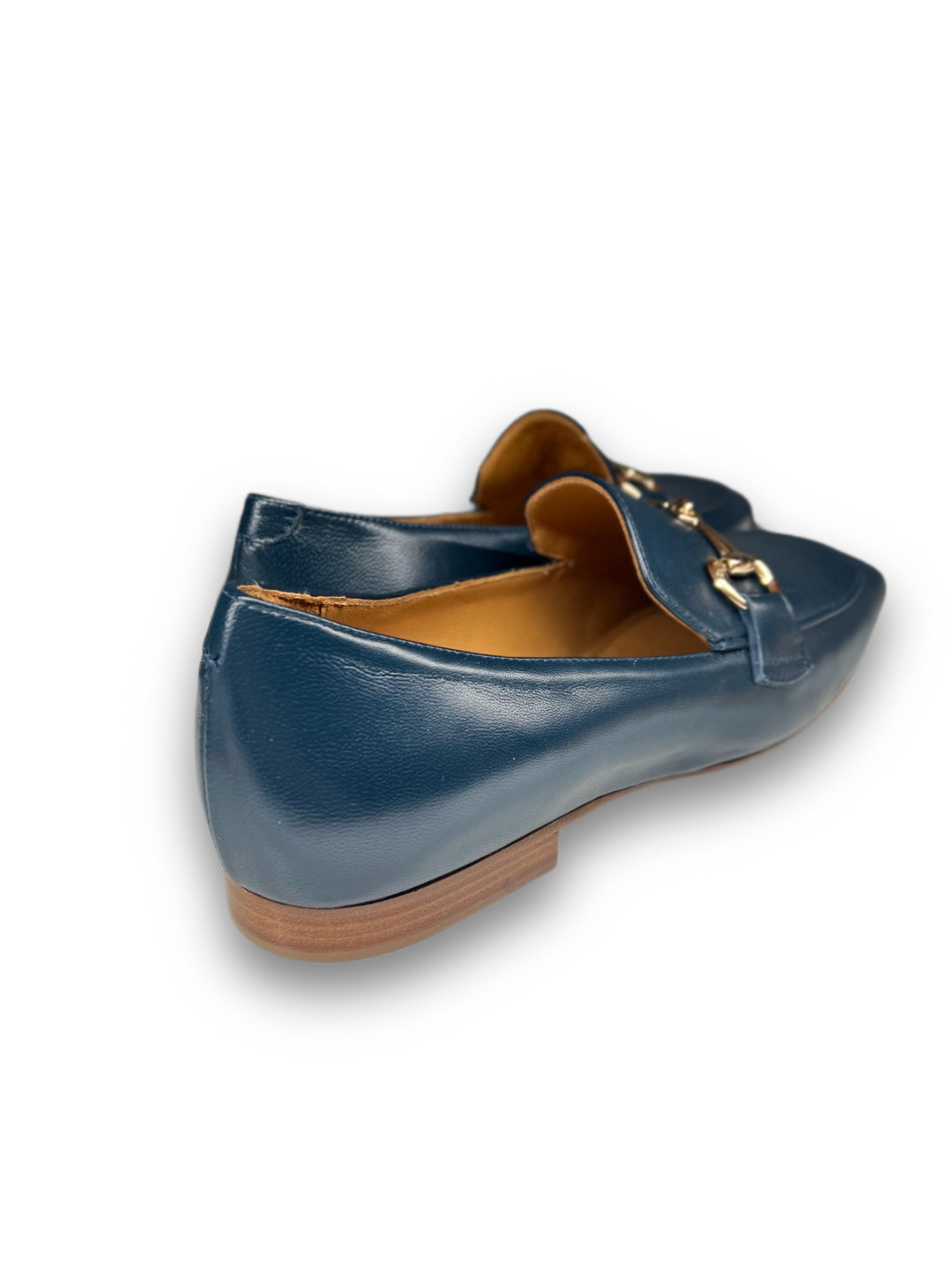 Mocassino Nappa Blu P.Q