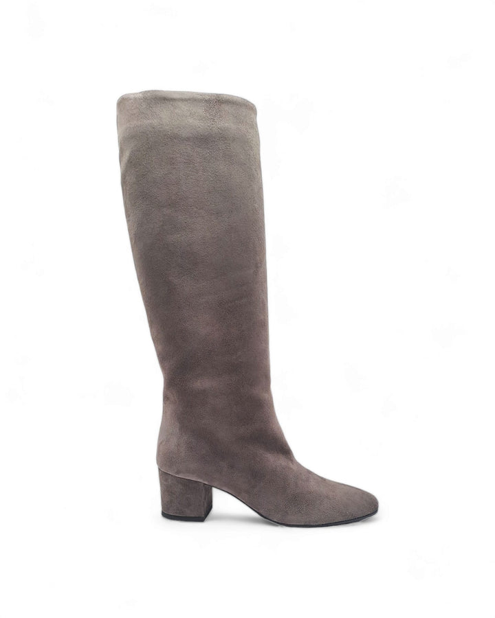 Asfalto suede tubular boots