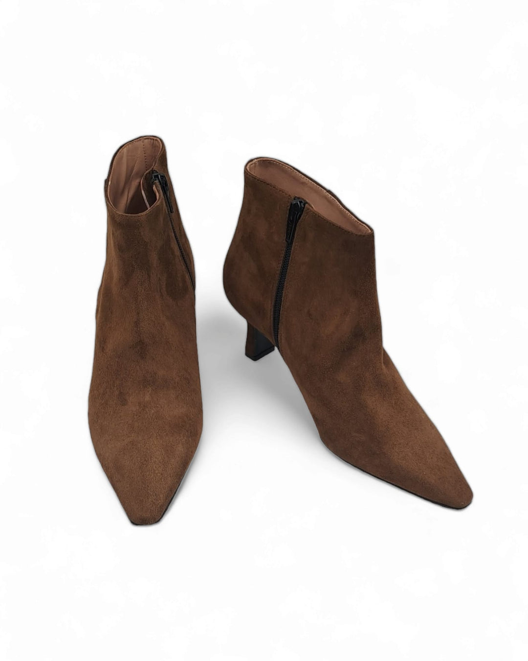 Brown Suede Ankle Boot