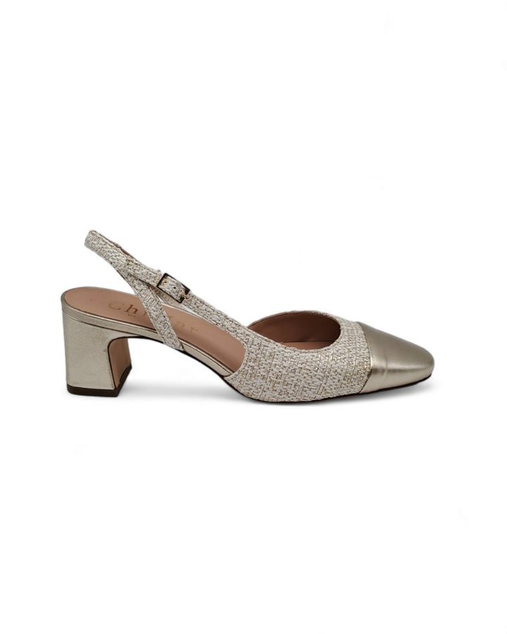 Slingback Ginevra  Rio Avorio