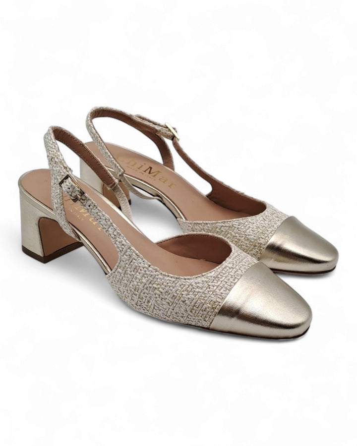 Slingback Ginevra  Rio Avorio