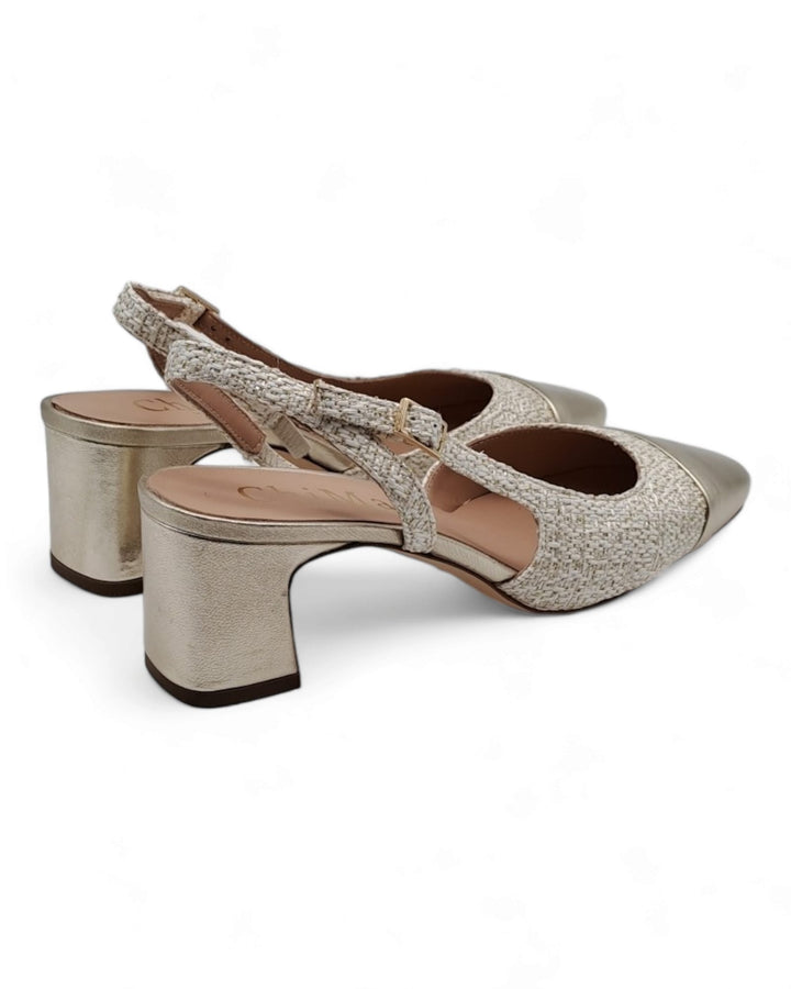 Slingback Ginevra  Rio Avorio