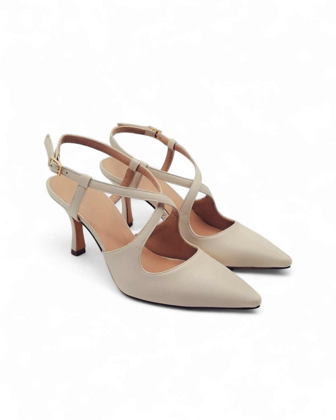 Slingback Claudia Nappa Milk