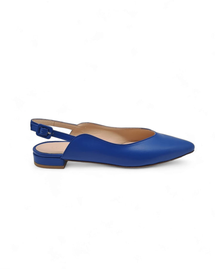 Slingback  Eris Nappa Blu Royal