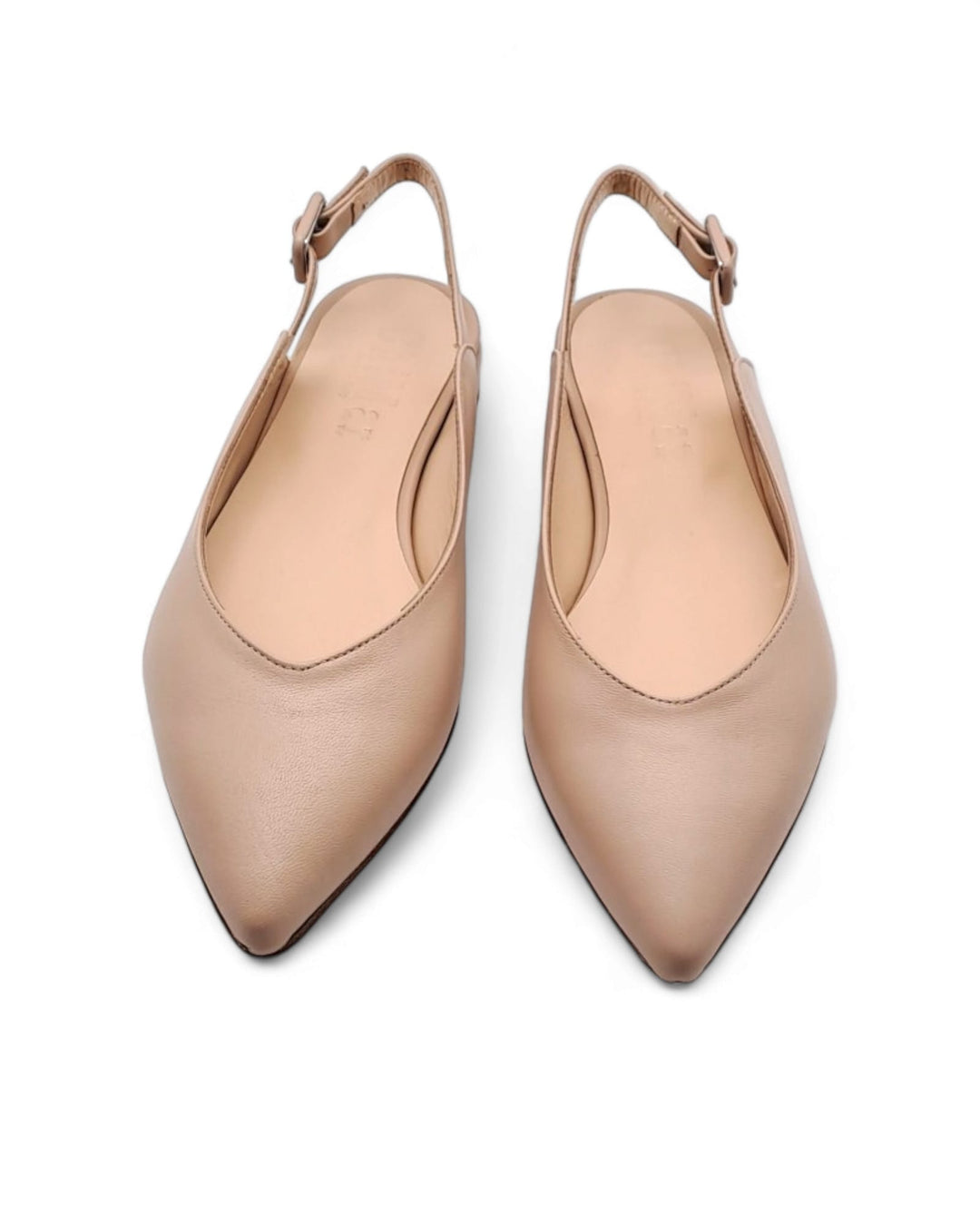 Slingback Eris Nappa Nude