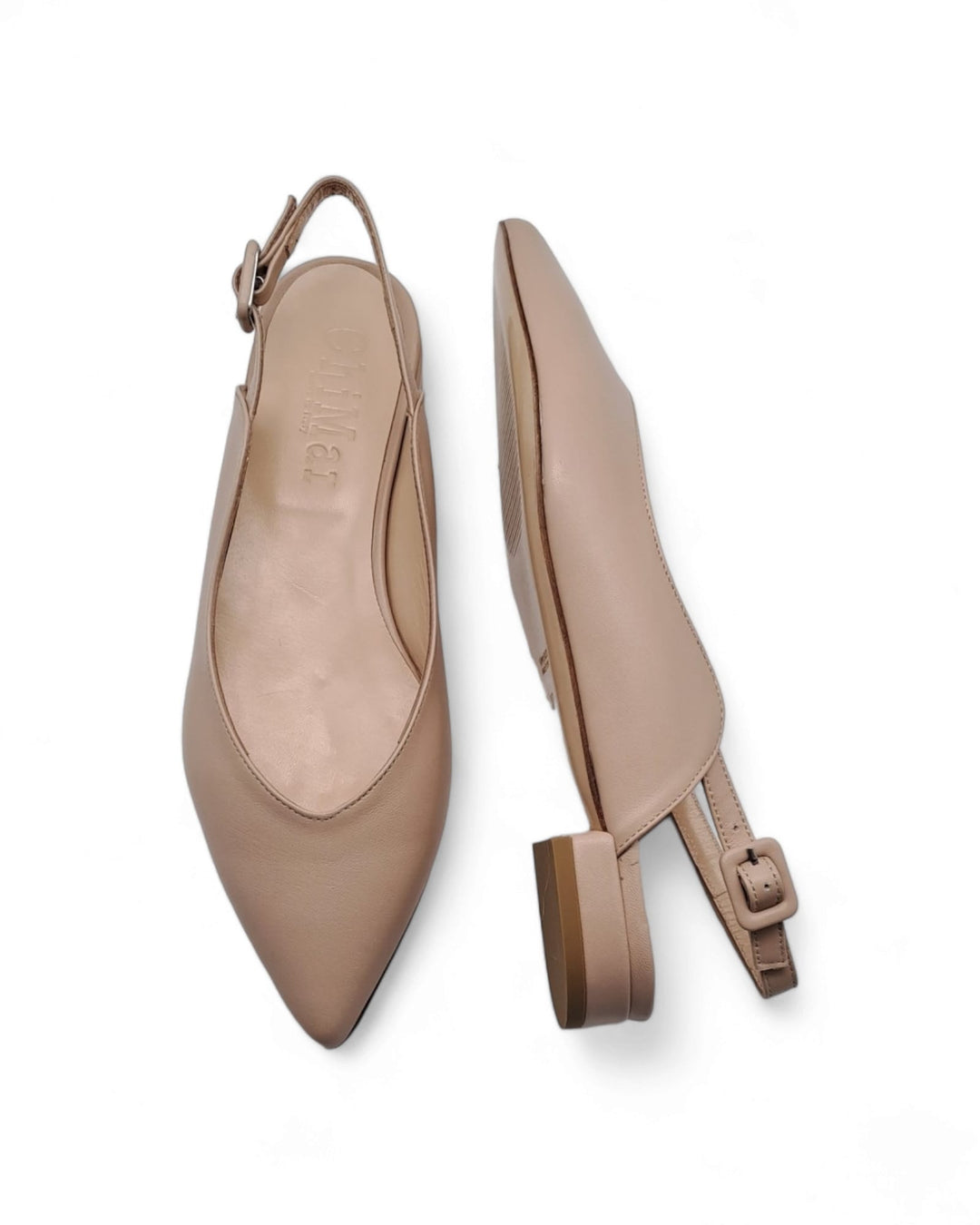 Slingback Eris Nappa Nude