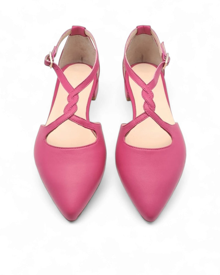 Slingback Bernadette Nappa Fuchsia