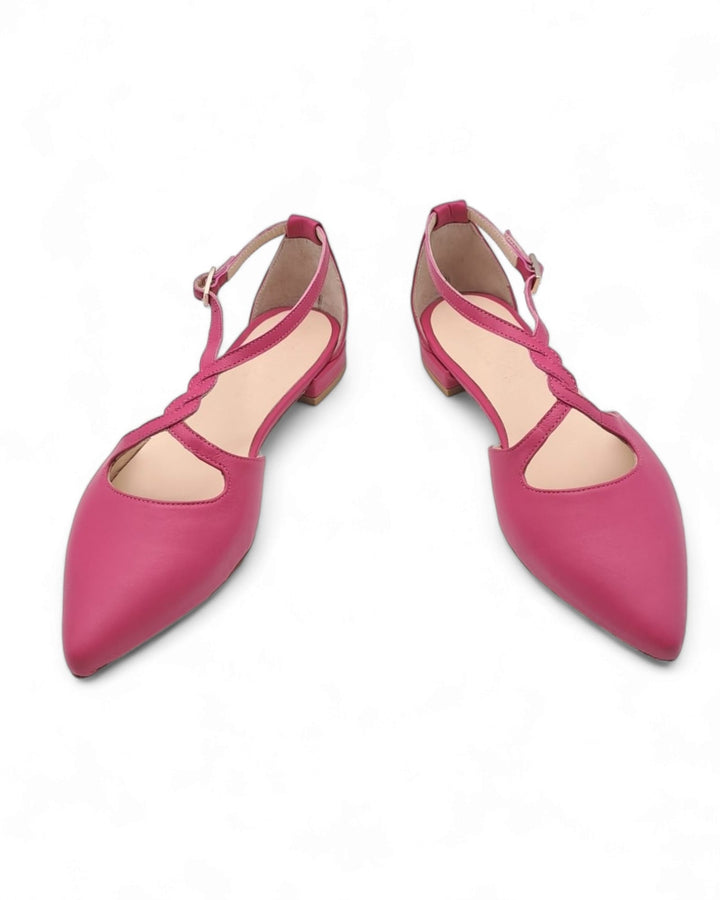 Slingback Bernadette Nappa Fuchsia