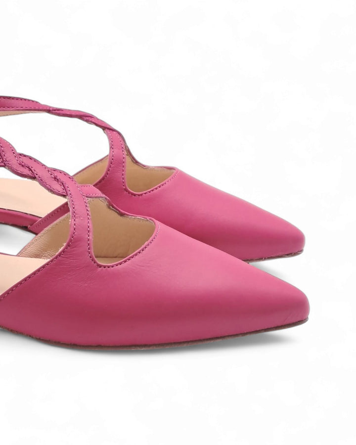 Slingback Bernadette Nappa Fuchsia