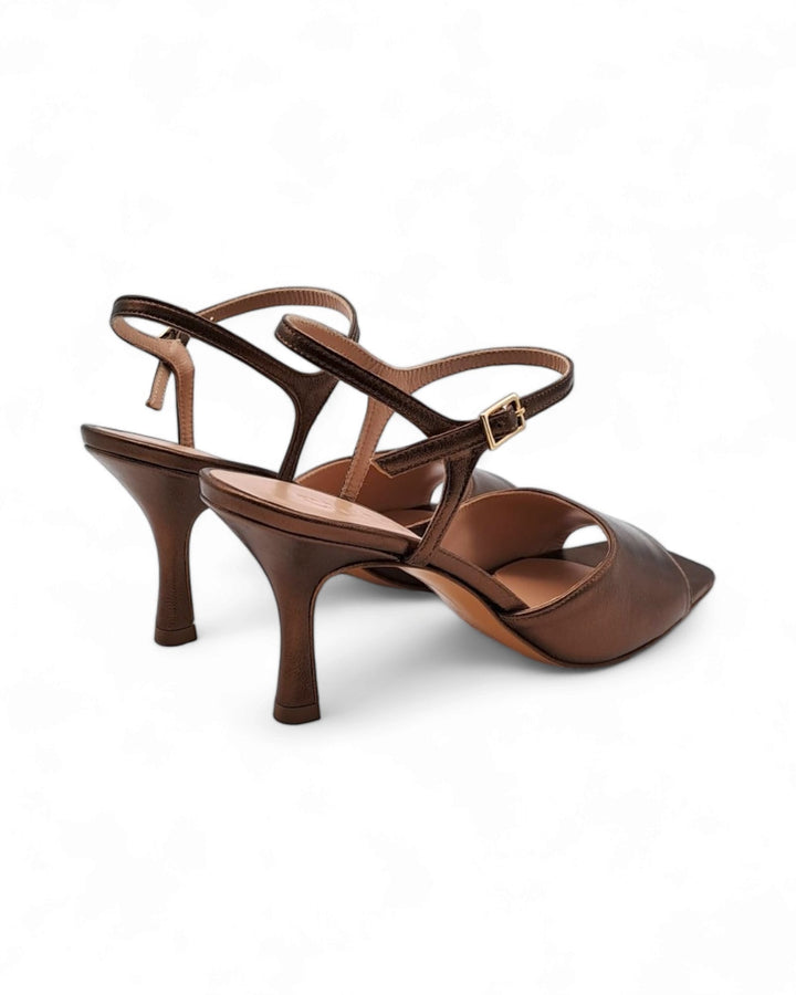 Cloe Sandal T. 7.5 Bronze Laminate