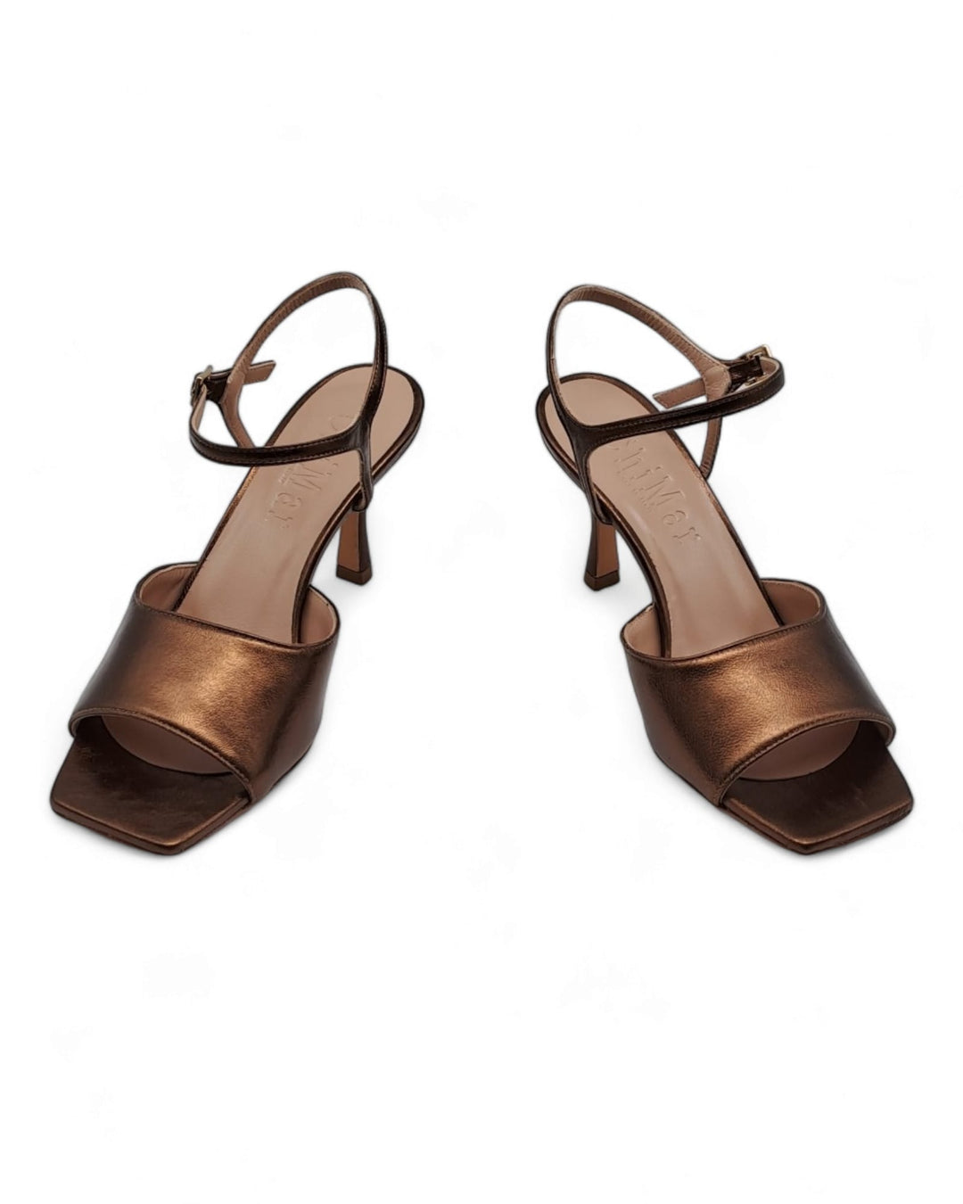 Cloe Sandal T. 7.5 Bronze Laminate