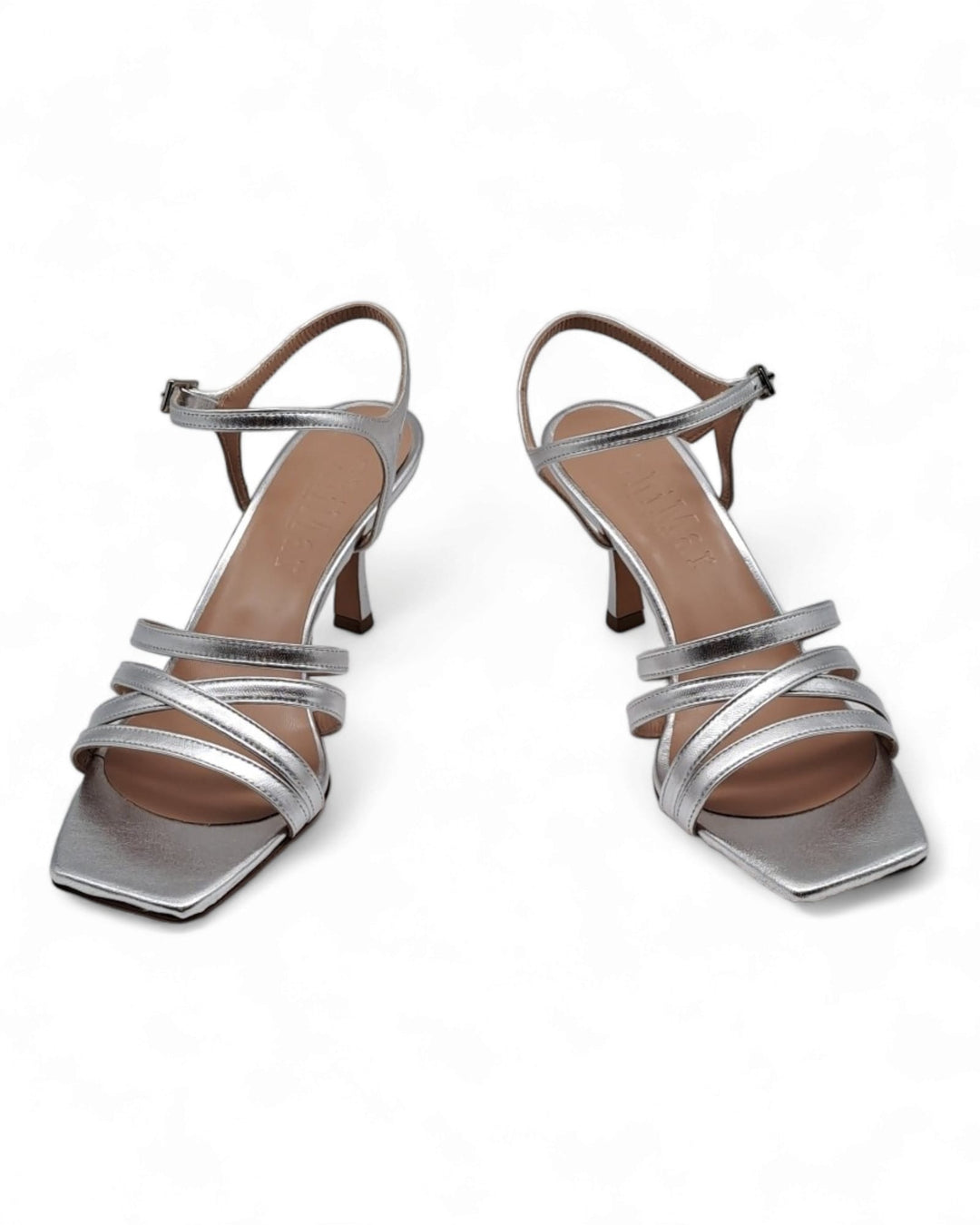 Darling Sandal T. 7.5 Silver Laminate