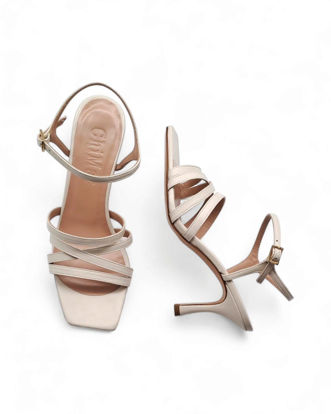 Darling Sandal T. 7.5 Nappa Milk