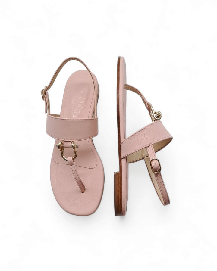 Ravello Nappa Sandal Nude