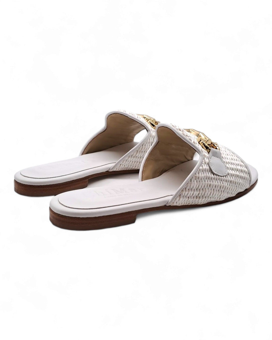 Marvella White Slipper